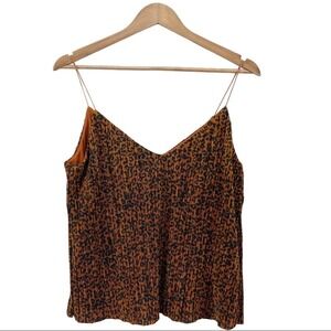 Indie Sleek Pleated Cami Tank Small Pleated Y2K Street Festival Grunge Mobwife